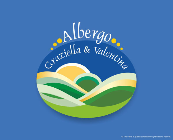kikom studio grafico foligno perugia umbria albergo graziella e valentina albergo del marchese gualdo cattaneo bastardo